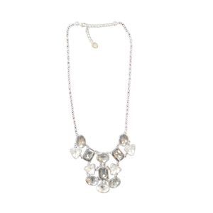Silver Statement Necklace Quiet Luxury Cocktail Party Classic Whimsigoth Fairy
